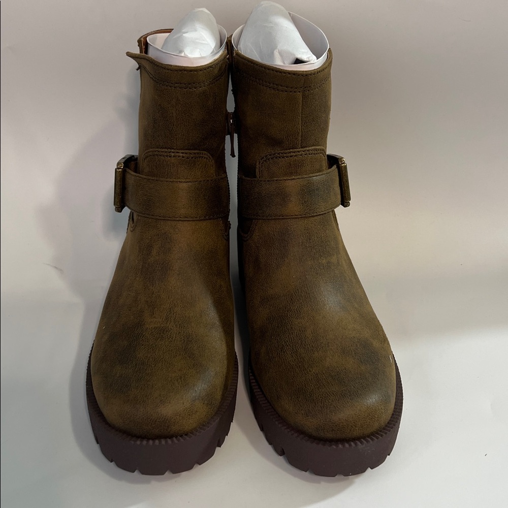 Zodiac Miller‎ Bear Brown Ankle Boots with Buckle Detail - 5M - Picture 2 of 10